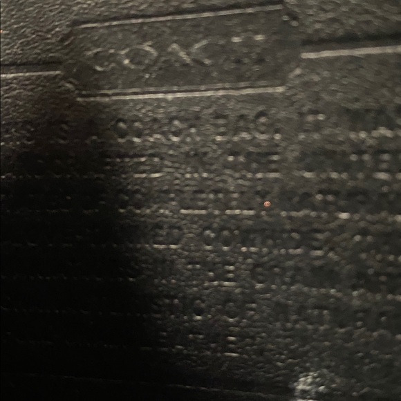 Vintage Black Leather coach bag - Picture 8 of 10